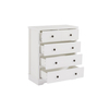  Modern Drawer Chest, 5 Dresser Chest of Drawers, Clothes Storage Cabinet Nightstand with Drawers for Bedroom