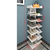 Modern Shoe Rack Multilayer Assembled Wooden Shoe Cabinet Wooden Minimalist Shoe Rack Multifunctional Storage