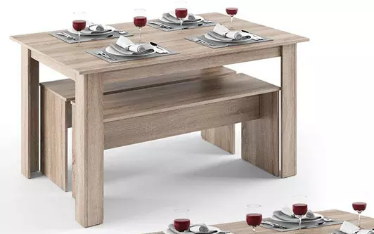 Modern New Design Panel Solid Wood Furniture Chair Wood Luxury Restaurant Dining Table Wooden Set