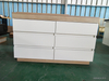 Customized Storage Wood Chest with 6 Drawers Wood Chest