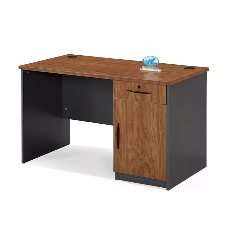 Wholesale Office Furniture Size And Color Customized Panel Wooden Table Desk Home Office Computer Desk