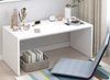Home Wooden Panel Laptop Computer Office Table Desk Furniture Modern Shape Office Desks Luxury Office Desk