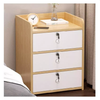 Hot Selling Furniture Nightstand Cheap Bedside Cabinet Panel with Drawers with Wholesale Price