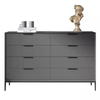 Modern chest of drawers black shelves chest of drawers wooden furniture