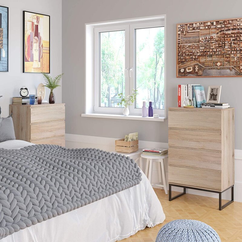 New Home living room cabinet wooden chest of drawers bedroom bedside table with drawers