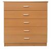 Custom wooden living room cabinets Chest Of Drawers 5 drawers Color optional